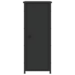 Noční stolky 2 ks černé 32 x 42 x 80 cm kompozitní dřevo - obrázek 6