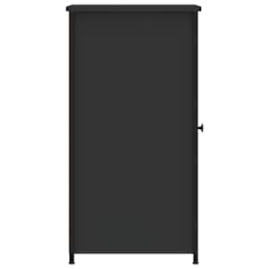 Noční stolky 2 ks černé 32 x 42 x 80 cm kompozitní dřevo - obrázek 8