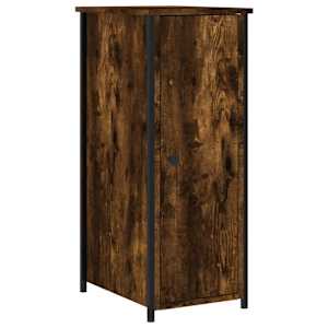 Noční stolky 2 ks kouřový dub 32 x 42 x 80 cm kompozitní dřevo - obrázek 5