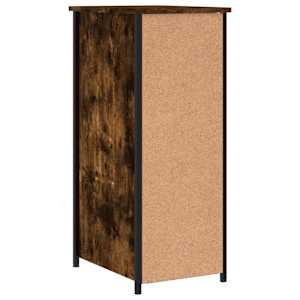 Noční stolky 2 ks kouřový dub 32 x 42 x 80 cm kompozitní dřevo - obrázek 9