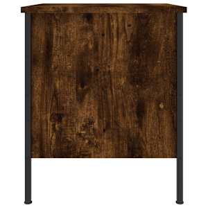 Noční stolek kouřový dub 40 x 42 x 50 cm kompozitní dřevo - obrázek 7