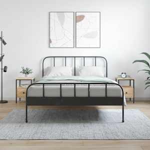 Nočna omarica 2 kosa sonoma hrast 34x36x50 cm inženirski les