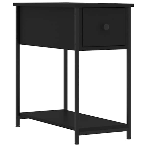 vidaXL &ouml;&ouml;kapp, must, 30 x 60 x 60 cm, tehispuit