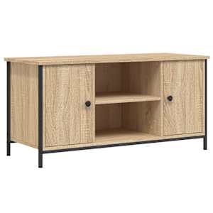 TV skříňka dub sonoma 100 x 40 x 50 cm kompozitní dřevo - obrázek 2
