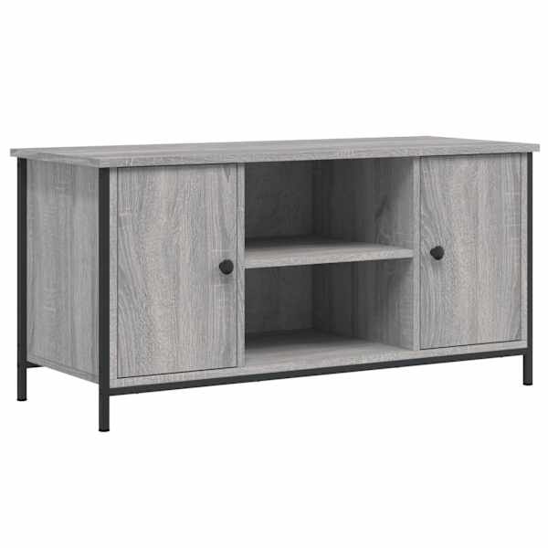 vidaXL telerikapp, hall Sonoma, 100x40x50 cm, tehispuit