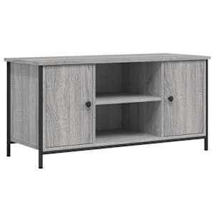 TV skříňka šedá sonoma 100 x 40 x 50 cm kompozitní dřevo - obrázek 2
