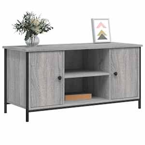 TV skříňka šedá sonoma 100 x 40 x 50 cm kompozitní dřevo - obrázek 3
