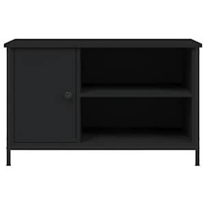 TV skříňka černá 80 x 40 x 50 cm kompozitní dřevo - obrázek 6
