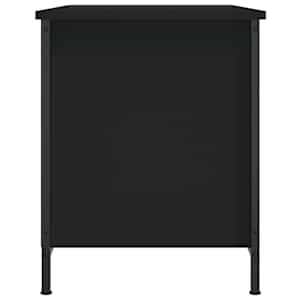 TV skříňka černá 80 x 40 x 50 cm kompozitní dřevo - obrázek 7