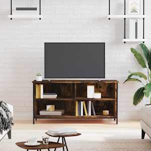 TV skříňka kouřový dub 100 x 40 x 50 cm kompozitní dřevo - obrázek 1