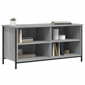 TV skříňka šedá sonoma 100 x 40 x 50 cm kompozitní dřevo - obrázek 3