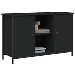 vidaXL TV-taso musta 100x35x65 cm tekninen puu