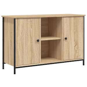 TV skříňka dub sonoma 100 x 35 x 65 cm kompozitní dřevo - obrázek 2