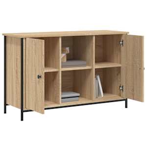 TV skříňka dub sonoma 100 x 35 x 65 cm kompozitní dřevo - obrázek 4