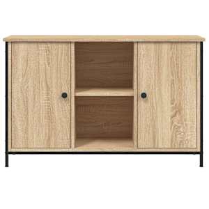 TV skříňka dub sonoma 100 x 35 x 65 cm kompozitní dřevo - obrázek 5