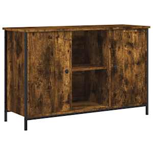 TV skříňka kouřový dub 100 x 35 x 65 cm kompozitní dřevo - obrázek 2