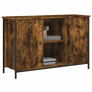 TV skříňka kouřový dub 100 x 35 x 65 cm kompozitní dřevo - obrázek 3
