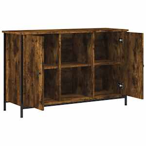 TV skříňka kouřový dub 100 x 35 x 65 cm kompozitní dřevo - obrázek 6