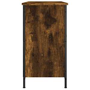 TV skříňka kouřový dub 100 x 35 x 65 cm kompozitní dřevo - obrázek 7