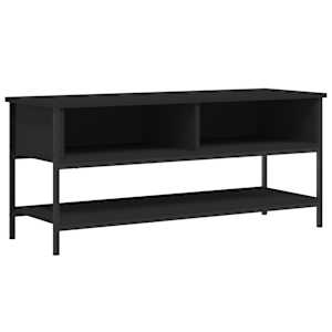 TV skříňka černá 100 x 35 x 45 cm kompozitní dřevo - obrázek 2