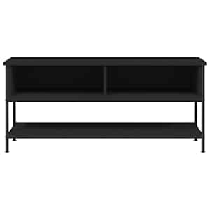 TV skříňka černá 100 x 35 x 45 cm kompozitní dřevo - obrázek 4