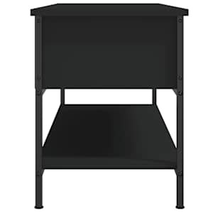 TV skříňka černá 100 x 35 x 45 cm kompozitní dřevo - obrázek 5