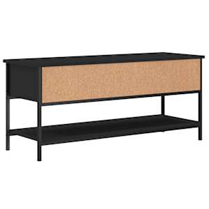 TV skříňka černá 100 x 35 x 45 cm kompozitní dřevo - obrázek 6