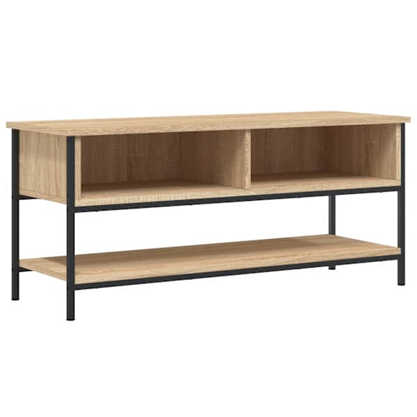 vidaXL telerikapp Sonoma tamm 100 x 35 x 45 cm t&ouml;&ouml;deldud puit
