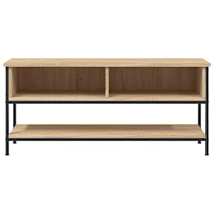 TV stolek dub sonoma 100 x 35 x 45 cm, konstrukční dřevo - obrázek 4