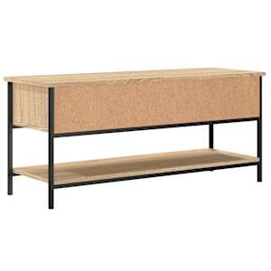 TV stolek dub sonoma 100 x 35 x 45 cm, konstrukční dřevo - obrázek 6