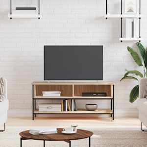 TV omarica sonoma hrast 100x35x45 cm inženirski les