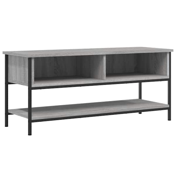 vidaXL telerikapp, hall Sonoma tamm, 100 x 35 x 45 cm, tehispuit