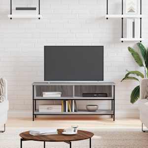 TV skříňka šedá sonoma 100 x 35 x 45 cm kompozitní dřevo - obrázek 1