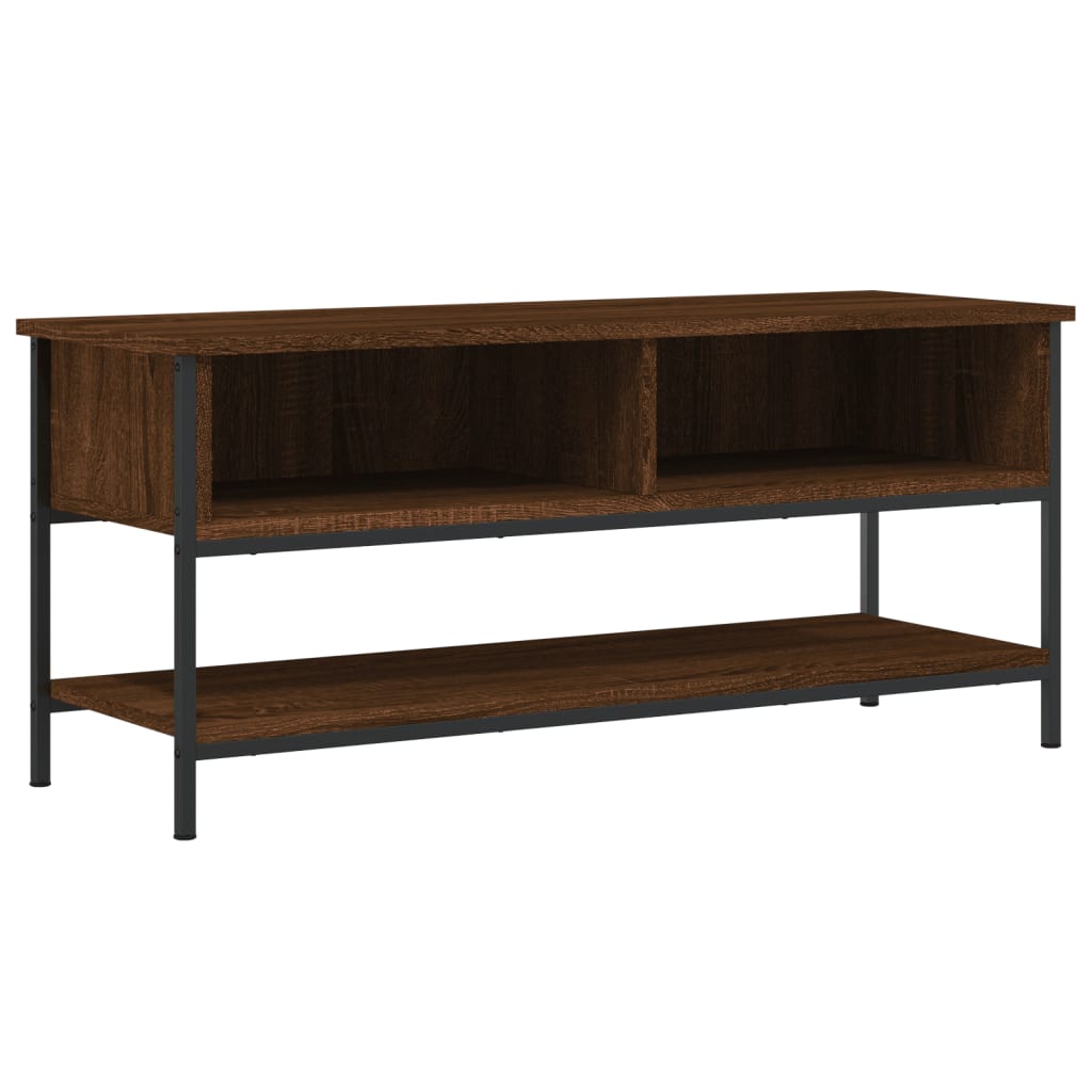vidaXL TV skříňka hnědý dub 100 x 35 x 45 cm kompozitní dřevo