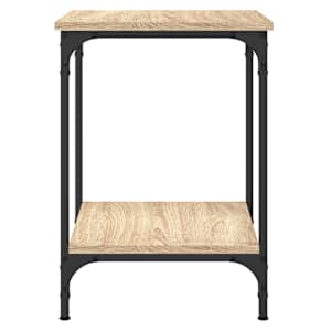 Konferenční stolek dub sonoma 40 x 40 x 55 cm kompozitní dřevo - obrázek 4