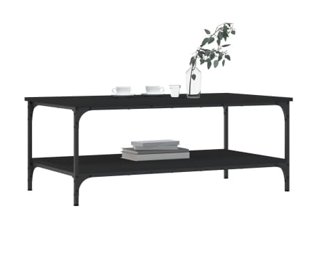 vidaXL Couchtisch Schwarz 100x55x40 cm Holzwerkstoff
