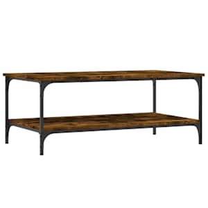 Konferenční stolek kouřový dub 100x55x40 cm kompozitní dřevo - obrázek 2