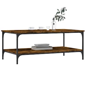 Konferenční stolek kouřový dub 100x55x40 cm kompozitní dřevo - obrázek 3