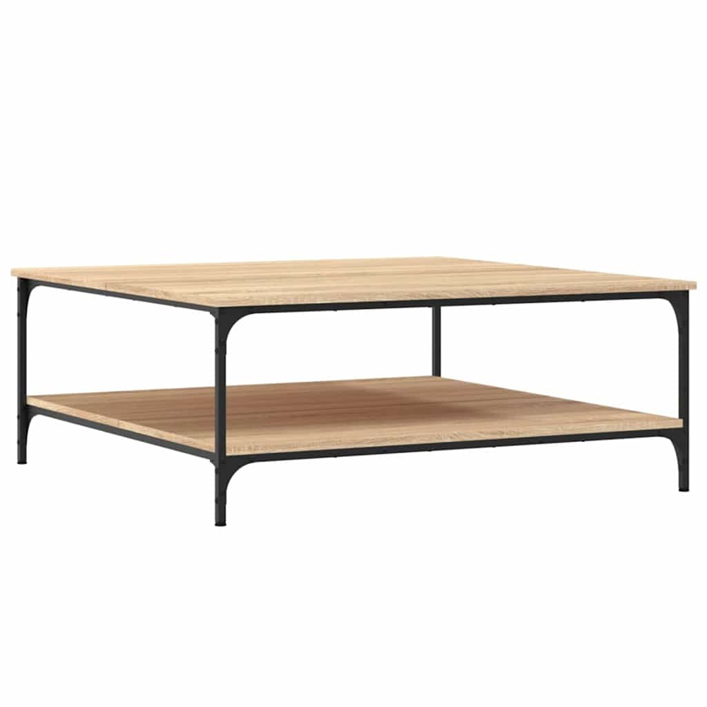 vidaXL Konferenční stolek dub sonoma 100x100x40 cm kompozitní dřevo