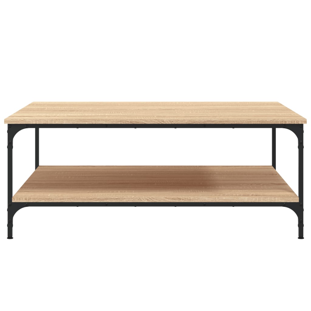  Konferenčný stolík dub sonoma 100x100x40 cm kompozitné drevo