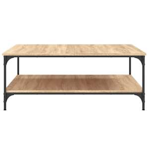 Konferenční stolek dub sonoma 100x100x40 cm kompozitní dřevo - obrázek 5
