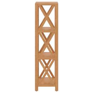 4patrový regál 40 x 30 x 112 cm masivní dubové dřevo - obrázek 5