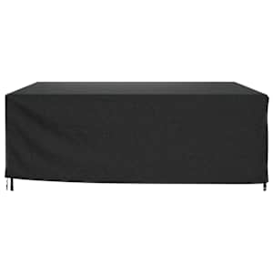 Plachta na zahradní nábytek černá 260x260x90cm nepromokavá 420D - obrázek 3
