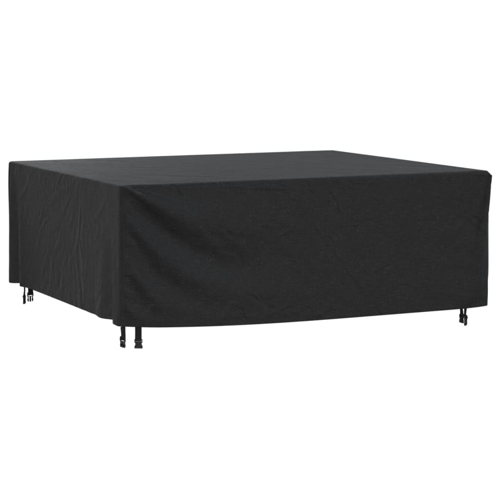 vidaXL Capa p/ mobiliário jardim 200x160x70 cm impermeável 420D preto
