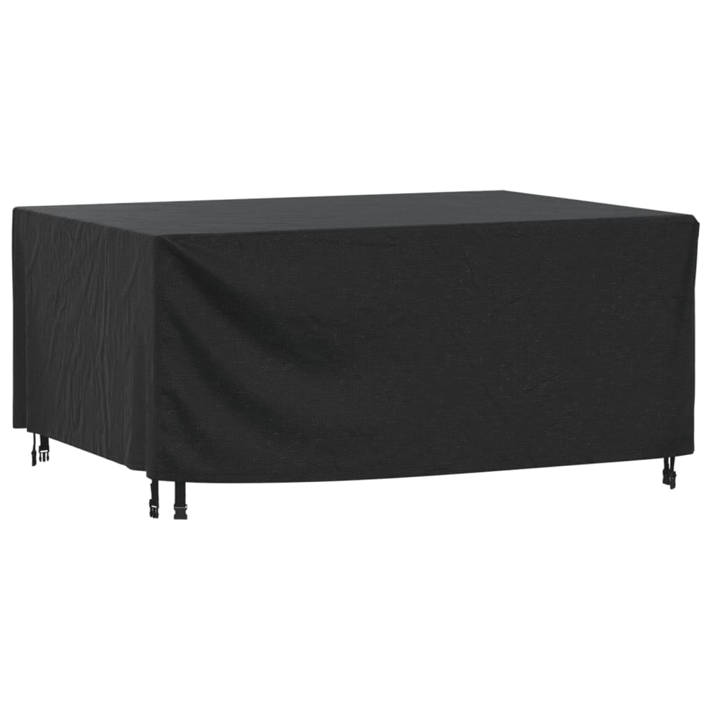 vidaXL Husă mobilier de grădină negru 172x113x73 cm impermeabilă 420D