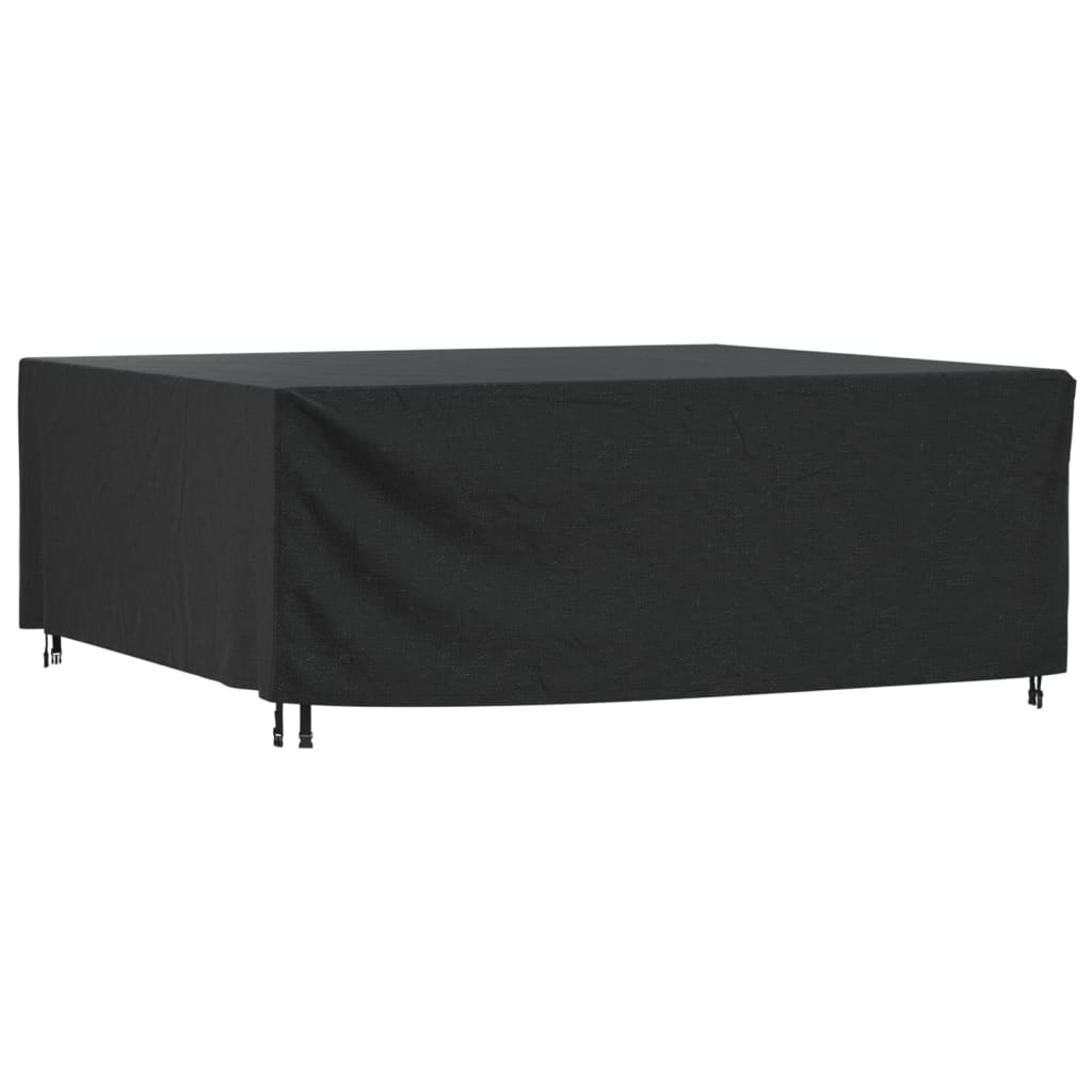vidaXL Capa p/ mobiliário jardim 250x210x90 cm impermeável 420D preto