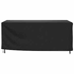 Plachta na zahradní nábytek černá 225x143x90cm nepromokavá 420D - obrázek 3