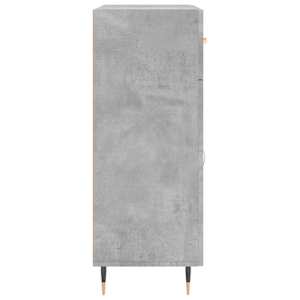 Příborník betonově šedý 69,5 x 34 x 90 cm kompozitní dřevo - obrázek 7
