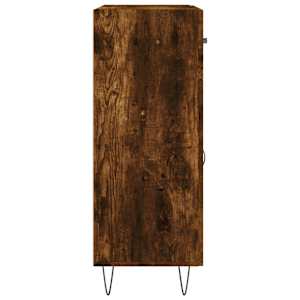 Příborník kouřový dub 69,5 x 34 x 90 cm kompozitní dřevo - obrázek 7