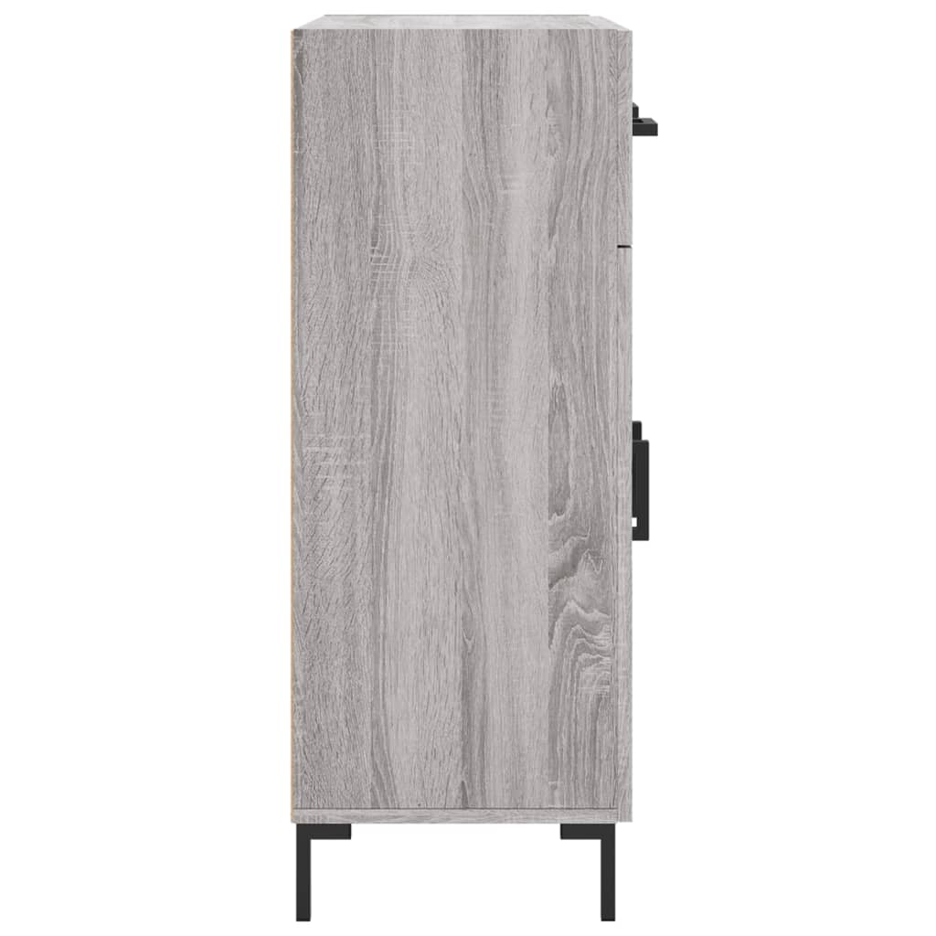 Příborník šedý sonoma 69,5 x 34 x 90 cm kompozitní dřevo